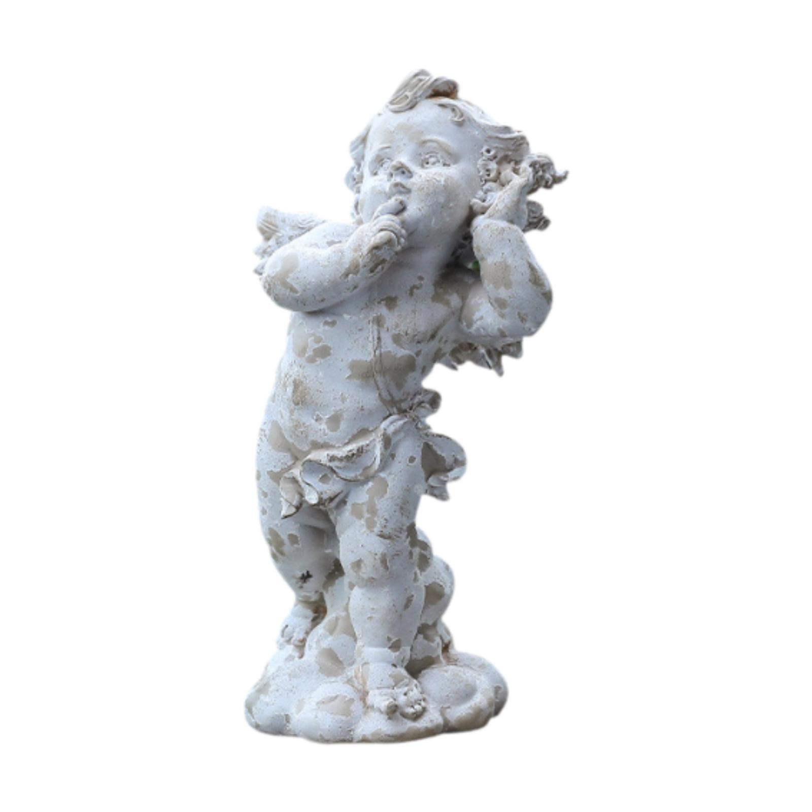 Eņģeļa Dārza Statuja Vintage Radošs Eiropas