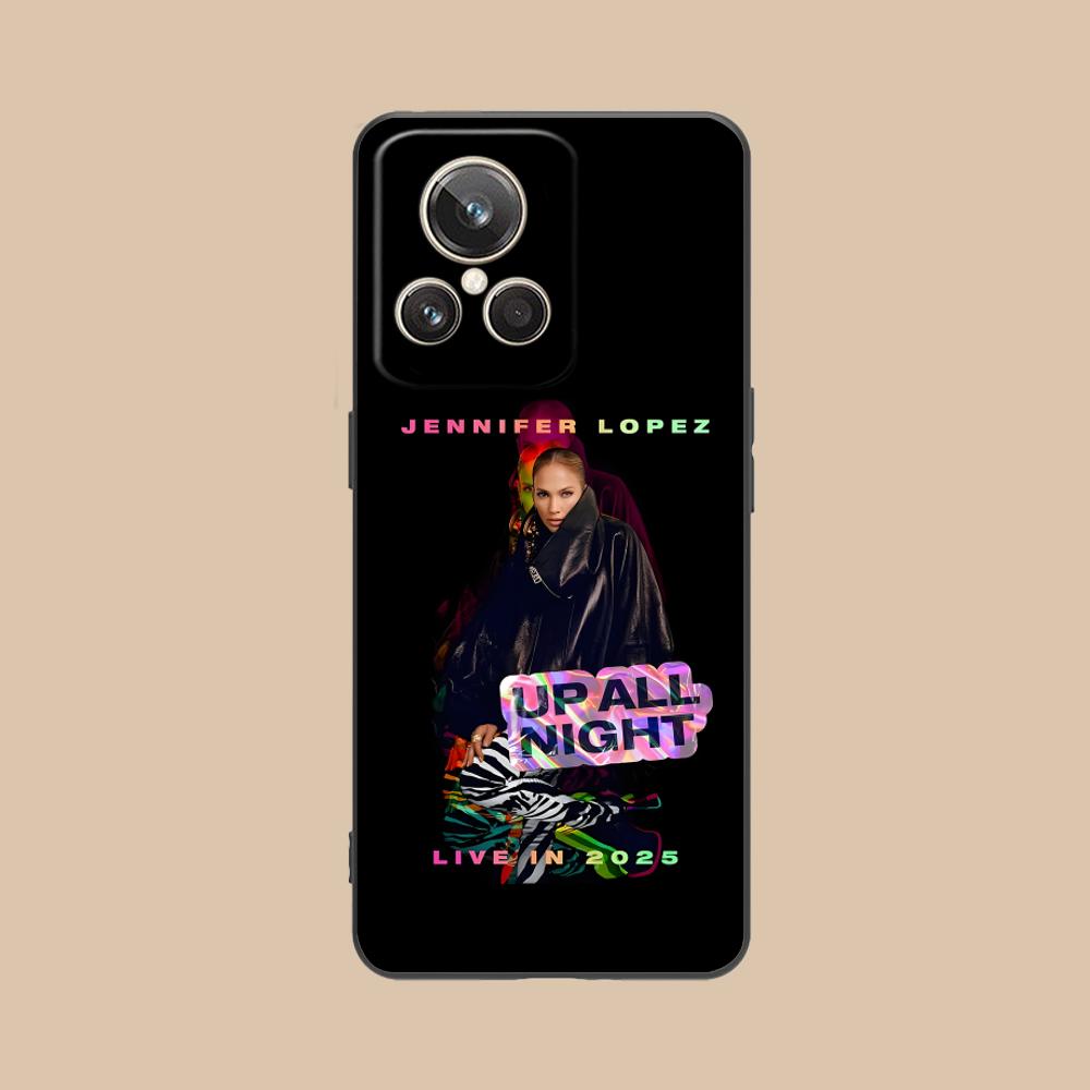 Jennifer Lopez Mobile Cell Phone Case for Realme 15 14 13 12 11 10 9 Pro Plus T I Lite 5G Colorful Printing Cover Luxury Cover