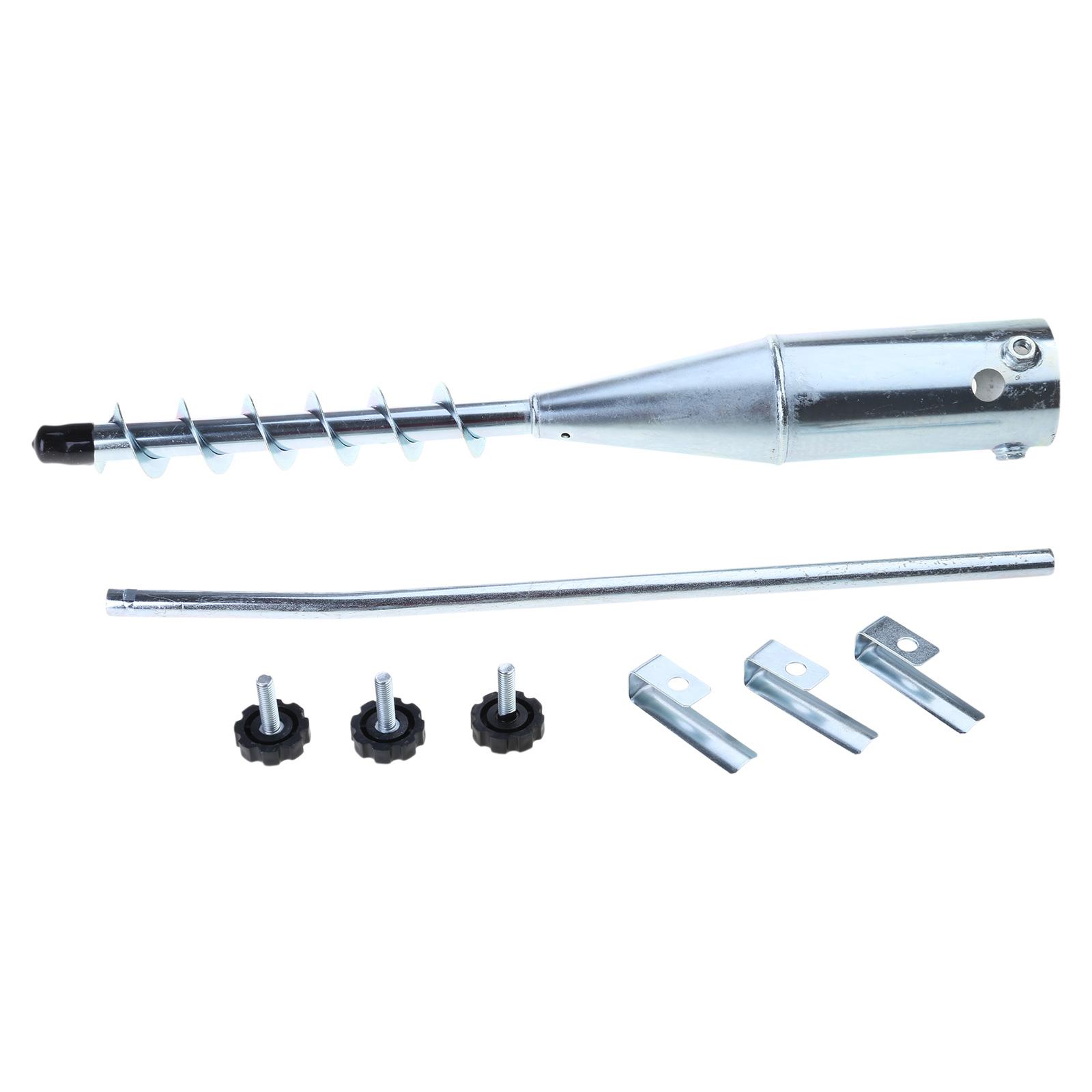 

Beach Umbrella Sand Anchor Portable Umbrella Anchor Base Metal Ground Screw for Patio Umbrella Stands & Bases Enduring