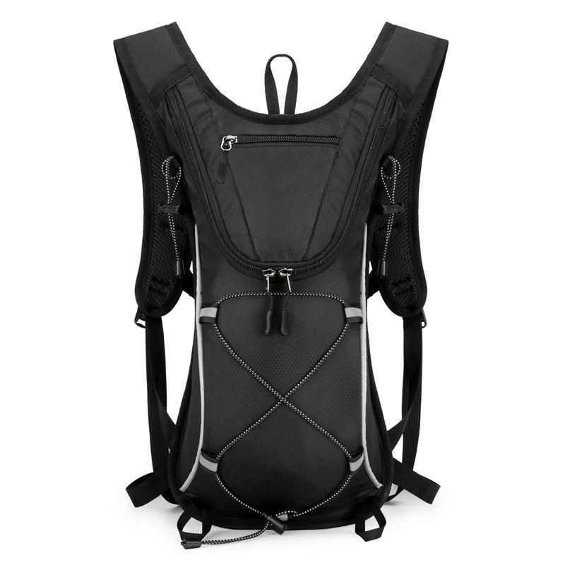 Lightweight Cycling Backpack with Storage for Equipment, Water Bladder Compatibility, Safety Reflective Design, and Gym Bag Functionality.