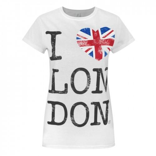 Womens/Ladies I Love London T-Shirt
