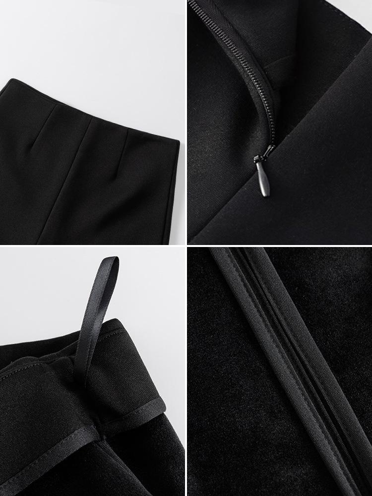 Shorts Casuais de Verão Femininos Pretos de Cintura Alta Emagrecedores - Hot Pants Versáteis Estilo Traje Romano