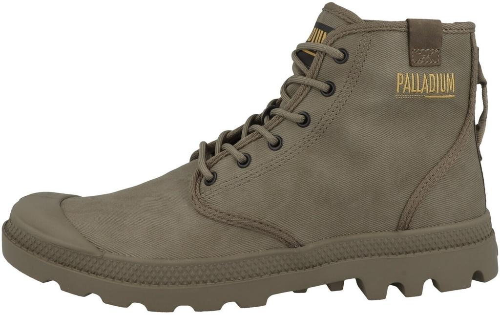 Palladium Pampa Hi Coated Boots (74375) Dark Green Color