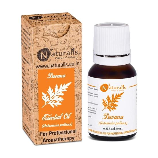 Naturalis Essence of Nature Davana Essential Oil. 100% Pure, Undiluted, Therapeutic Grade for Aromatherapy and Natural Perfume Making - 10ml