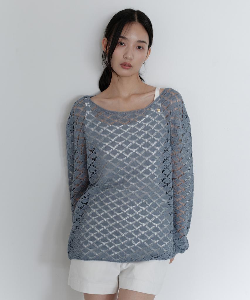 Yulago Skashi Loose Boatneck Knit