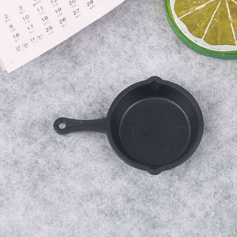 Dollhouse Miniature Frying Egg Pans For 12Th Dolls House Kitchen Accessories