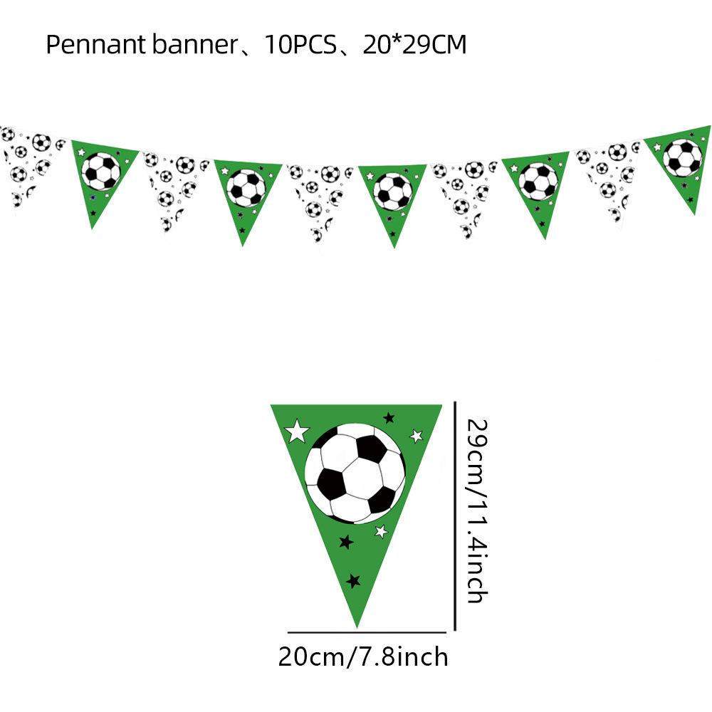 World Cup Football Party Decorations Set: Tableware, Banner, Tablecloth, Napkins
