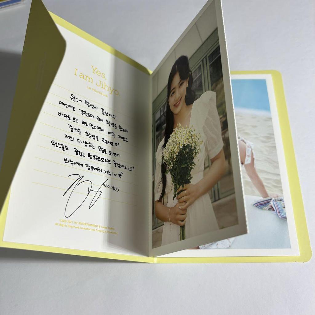 [USED] TWICE I am Jihyo Trading Card Photo Card Postcard Jihyo
