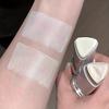 Přírodní krycí hydratační make-up v tyčince - Budovatelné krytí, Hydratační pudrový základ s aplikátorem s hrotcem, Hnědé/bílé odstíny