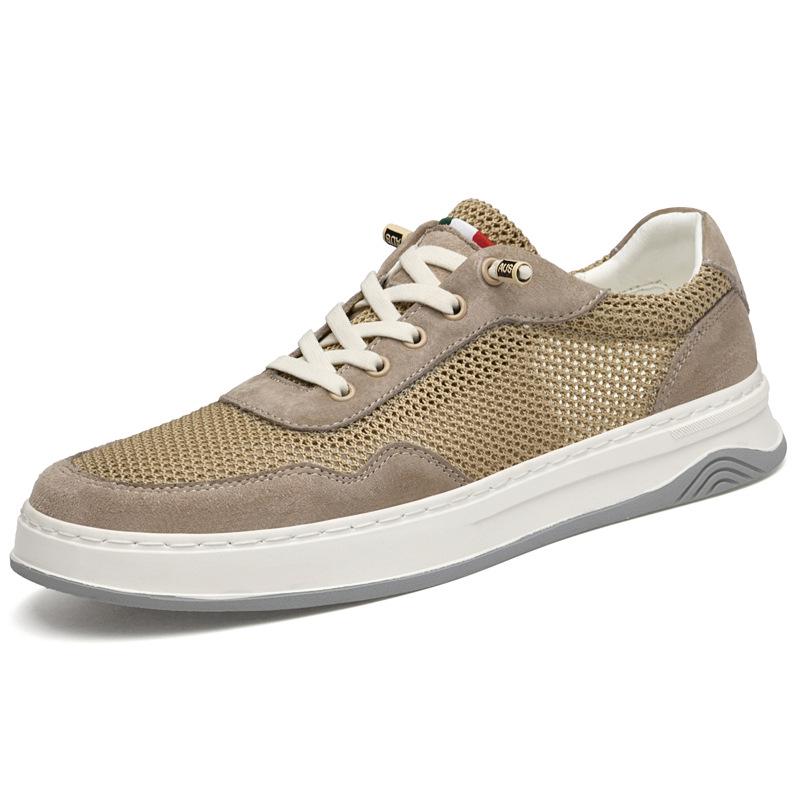 Spring/Summer Men s Mesh Lace-up Breathable Casual Shoes 43