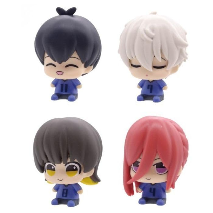 TV anime Blue Lock Petit Sitting Mascot vol. 2 all 4 types (Seiichi Kiyoshi Seishiro Nagi Kaoru Bachira Hyoma Chigiri) approximately cm