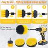 2/3.5/4/5'' Drill Brush Kit Electric Scrubber Brush for Cleaning Bathroom Bathtub Cleaning Brush Scrub Drill Cleaning Kit