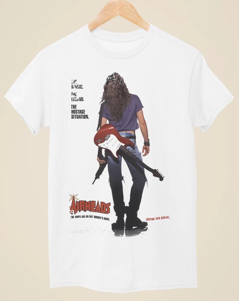 Airheads Movie Poster Inspired Unisex White TShirt S