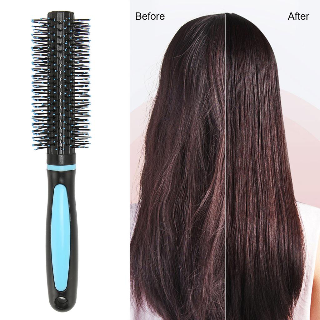 3pcs Round Hair Brush Scalp Massage Reduce Hair Pulling Curling Roll Hairbrush Roller Comb for Salon Home Use
