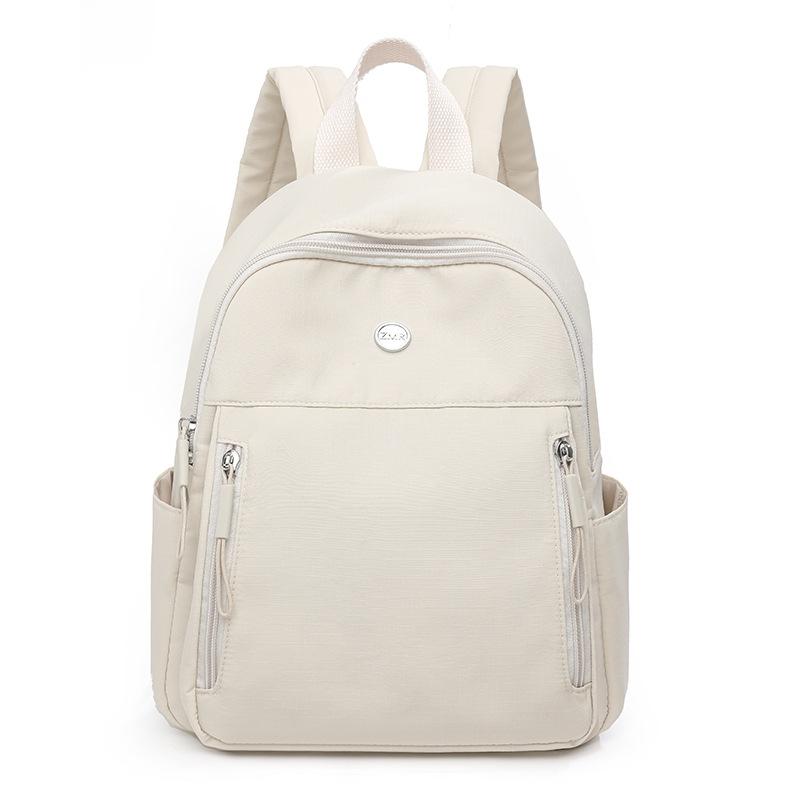 

Summer new simple backpack, light commuter storage bag, casual and fashionable shoulder bag, college student travel bag, women