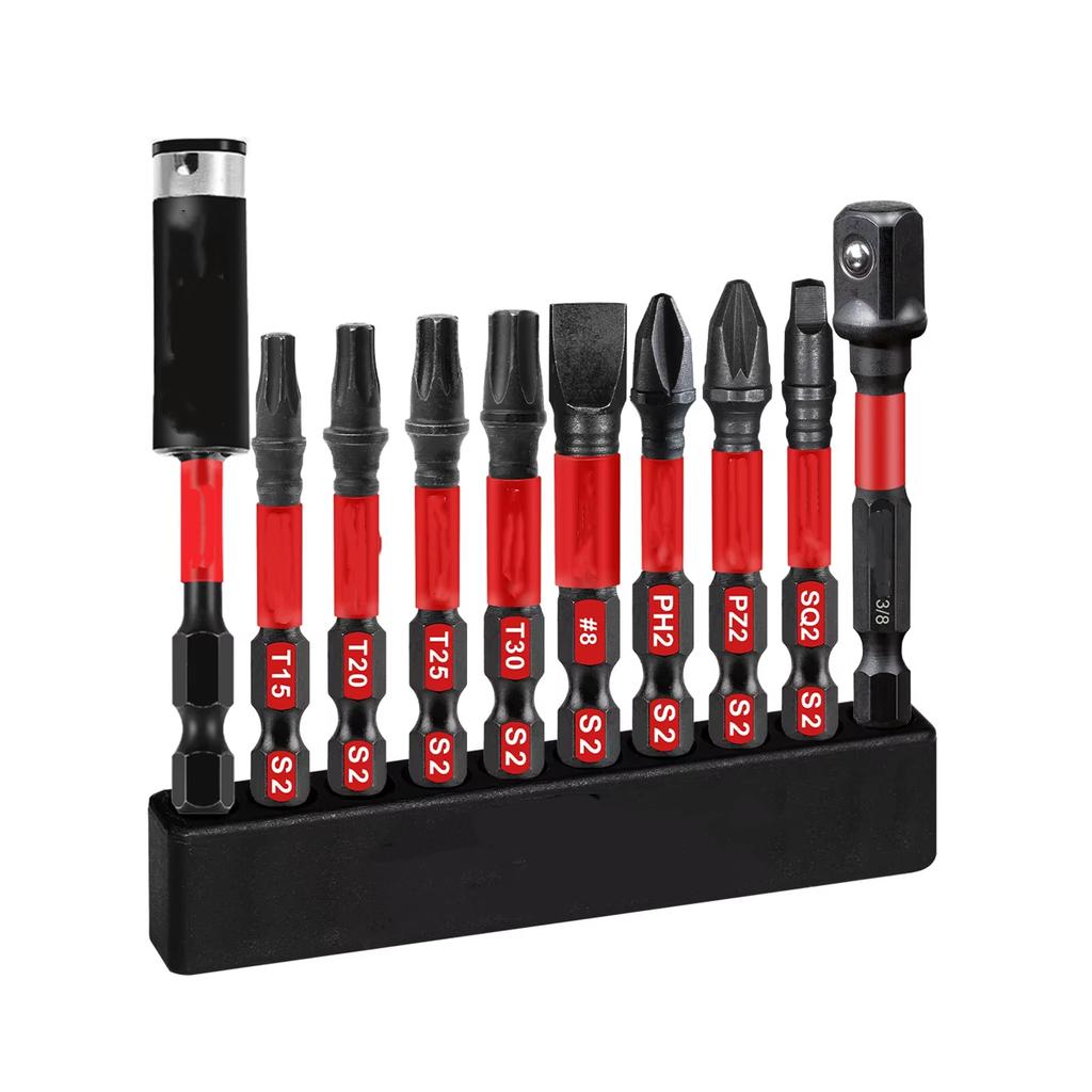 Mixed  2Inches Impact X50 Power Driver bit set  ,S2 Alloy Steel Bit with Storage Organizer