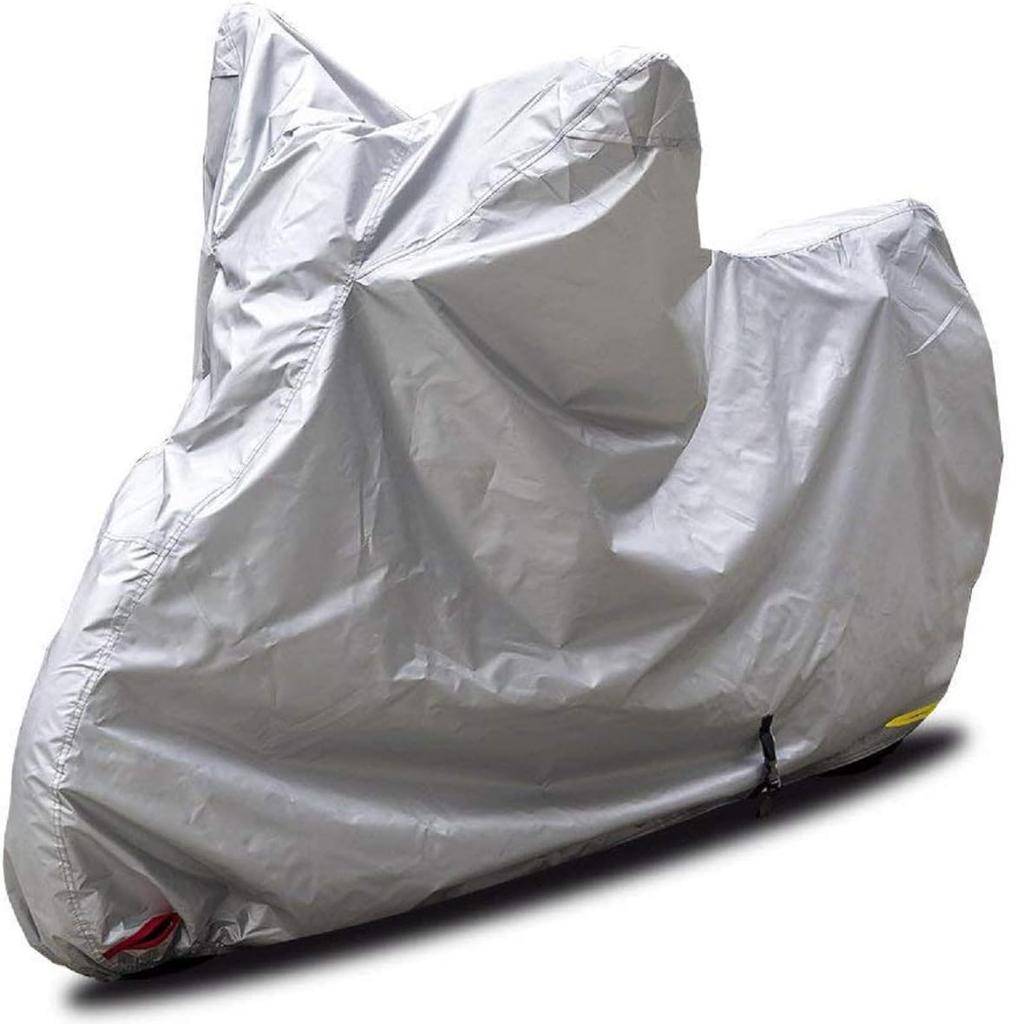 OSS Fiber Smart Bike Cover Sizes (Osaka Materials) High-Performance AMZBC01-3 Silver, 3L-4L