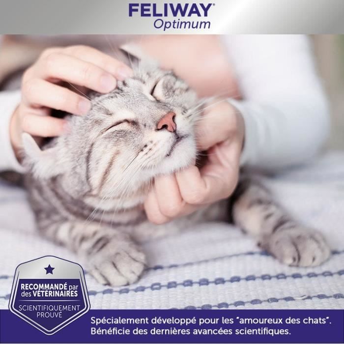 FELIWAY Optimum - Recharge Anti-stress Calmant 48 Ml - Pour Chat