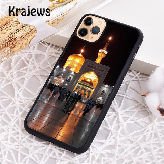 Krajews Islam Shia Imam Ali Iraq Arabic Phone Case Cover For iPhone 17 Air 16 15 14 plus 11 12 13 pro max