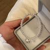 Adjustable Sterling Silver 925 Bracelet with Fat Fu Ping An Xi Le Pendant and Light Beads - Perfect Gift for Best Friend