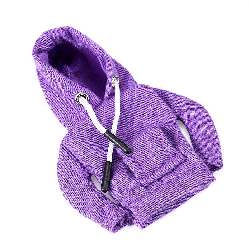 Car Gear Handle Cover Gear Lever Decorative Printing Creative Sweater Hoodie Protection Gear Shift Clothes