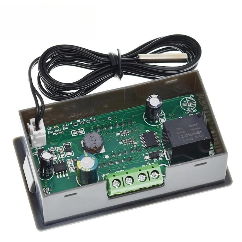 W3230 12V 24V AC110-220V Prob hattı 20A Dijital Sıcaklık Kontrolü LED Ekran Termostatı Isı/Soğutma Kontrol Cihazı