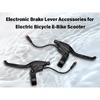 2 Pin Brake Levers for Electric Bicycle Brake Lever Handle Bar Grips 2 Wires Left & Right E-Bike Replacement Parts