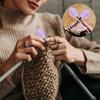 10 stuks Bladeren Breinaald Puntbeschermers Tipstoppers Tip Covers Haak Breien Ambachtelijke Naaldkappen Benodigdheden Accessoire
