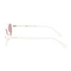 Versace Temple Logo Acetate Square Sunglasses Women's White 65979787 VE4514D55441T-White 53/17/140 - H.38
