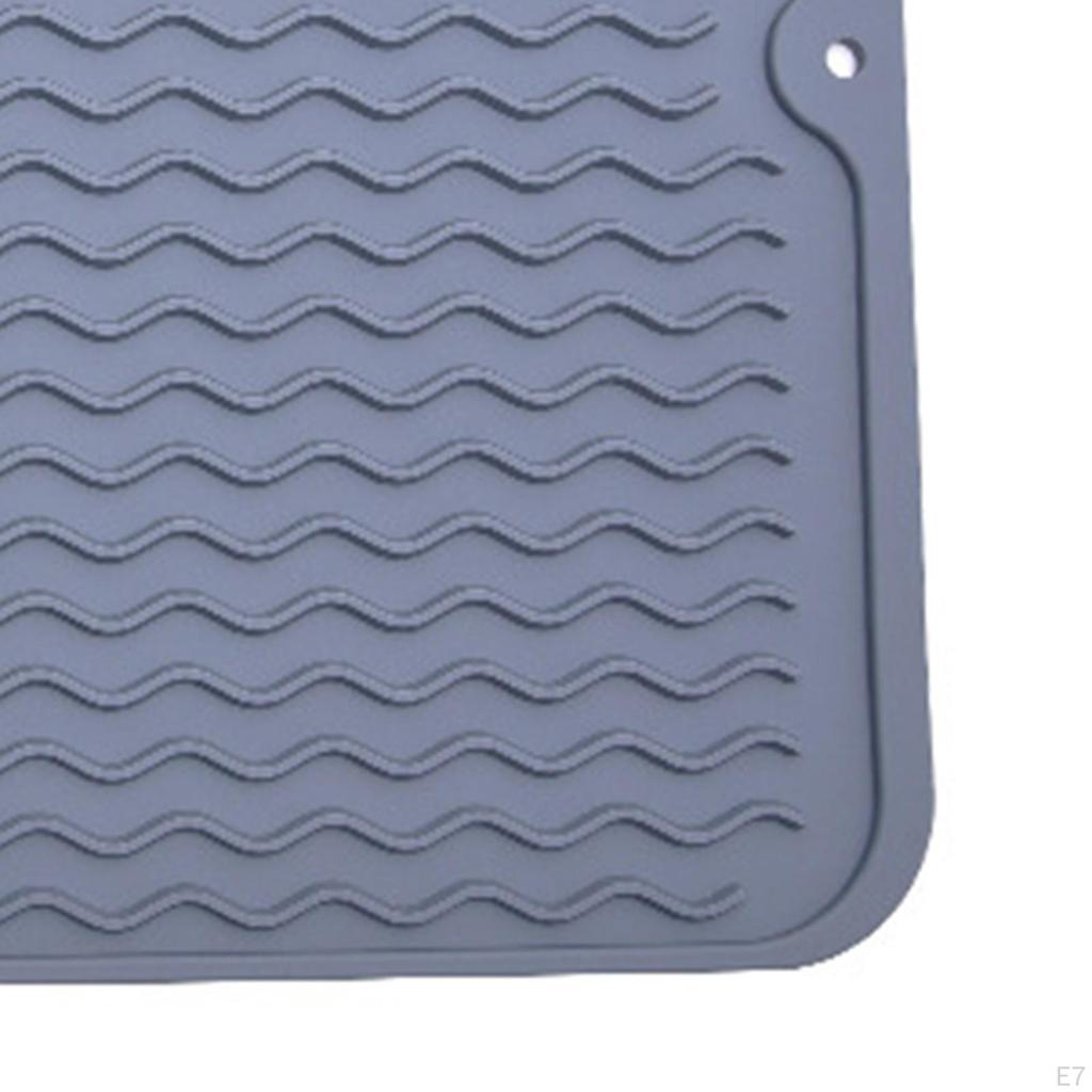 Silicone Dish Draining Mat Drying Pad