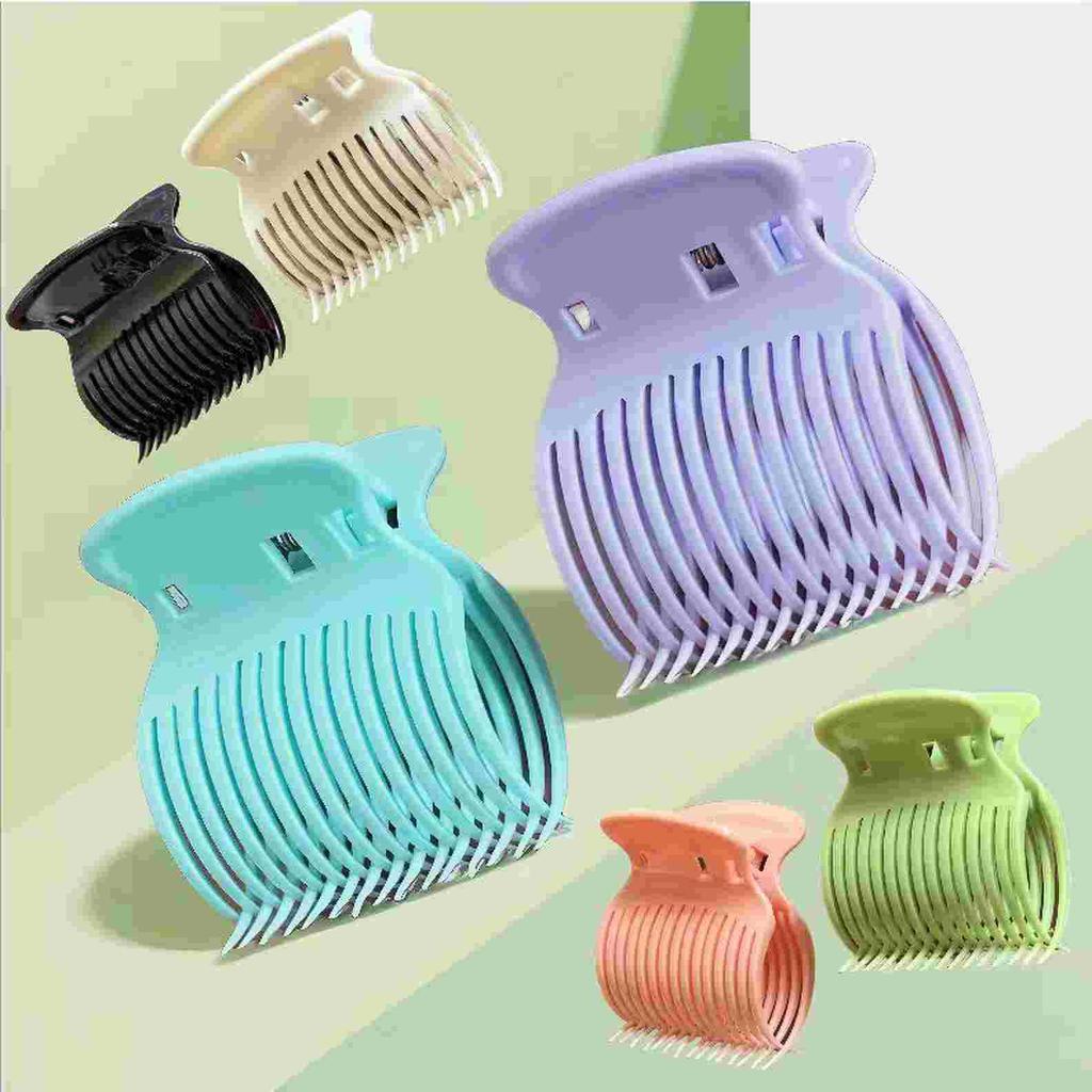 Versatile Heat Protection Clips for Styling: Hairdressing, Perming, and Dyeing.