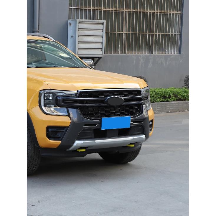 For Ford Ranger Ranger T9 2023-2026 TPE Black Car Front Tow Hitch Protective Cover Tow Hitch Trim Car Accessories