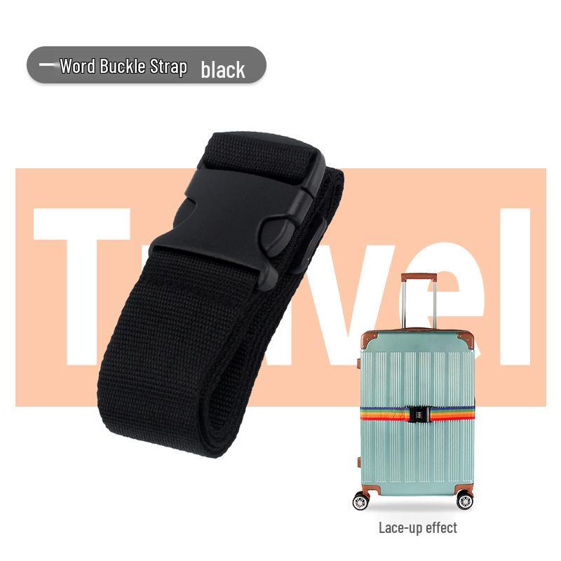 Polypropylene One-Word Luggage Strap for Suitcase Reinforcement with Wheels