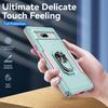 For Google Pixel 7a Case Military Grade Ring Kickstand PC + TPU Phone Cover