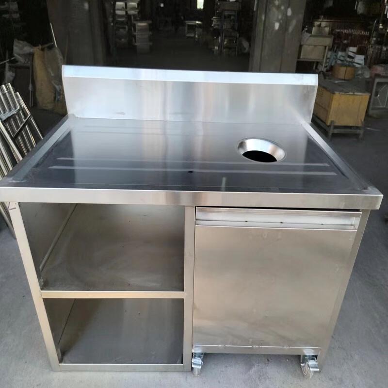 Commercial Stainless Steel Waste Collection Cart