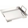 Endo Shoji Commercial Dustpan (with Legs), 24cm, 18-0 Stainless Steel, Made In Japan, QTL5801