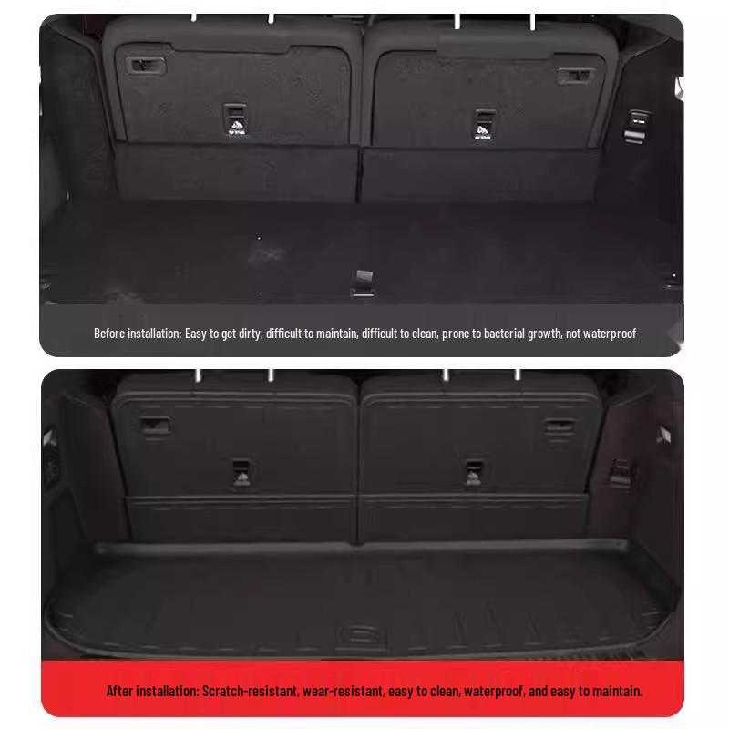 AITO M9/M7 Trunk Mat: TPE Waterproof, Wear-Resistant Protection for Car Interior