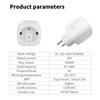 Sixwgh Zigbee-Buchse, Eu-Stecker-Adapter, Tuya Smart Home, kabellose Fernbedienung, intelligente Steckdose, unterstützt Google Home Alexa