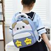 Cartoon cute backpack new backpack kindergarten middle and large class lightweight spine protection children's schoolbag