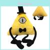 Adorable Bill Cipher Cartoon Plush Toy Doll For Children 28cm Soft And Cuddly
