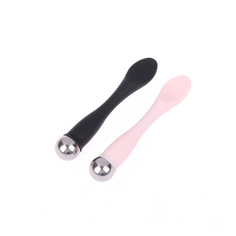 Eye Skin Massager Unbreakable Reduce Puffiness Zinc Alloy Eye Cream Applicator