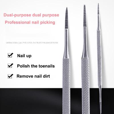 1 τεμ. Λίμα για πεντικιούρ με διπλό άκρο Satin Edge Ingrown Toe Nail Lifter
