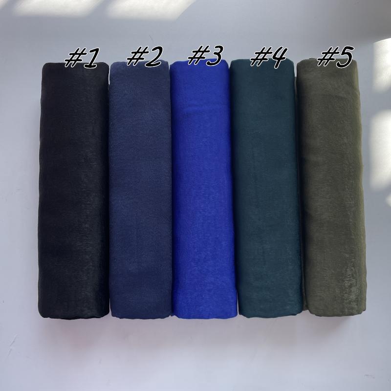 16 colors Women Velvet Winter Scarf Medina Silk-like Hijab Two Different Sides Scarfs Luxury Brand Designer Bufandas