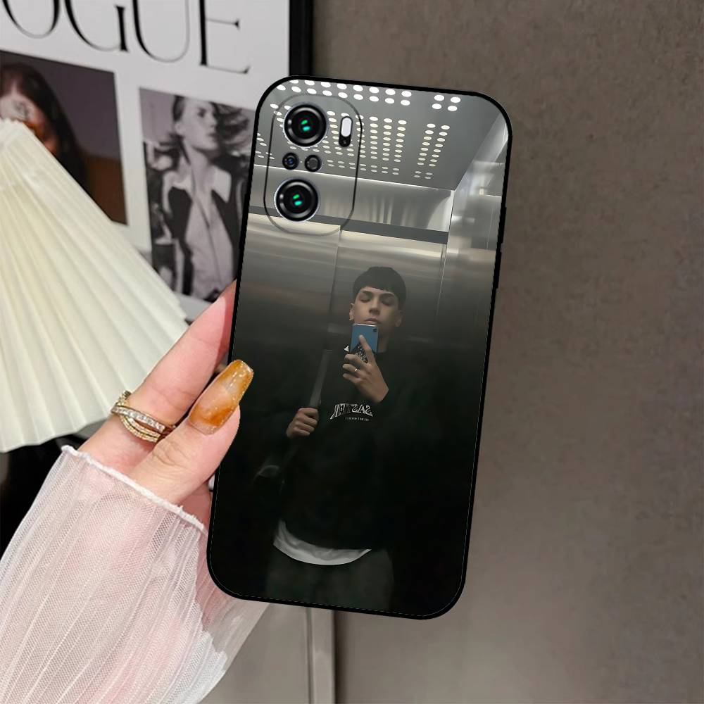 Singer H-MiloS J Phone Case Black Phone Case For Xiaomi 11 12 Redmi Note 11 5G 8T 9A 9 10T Note8Pro Note9 12S Ultra