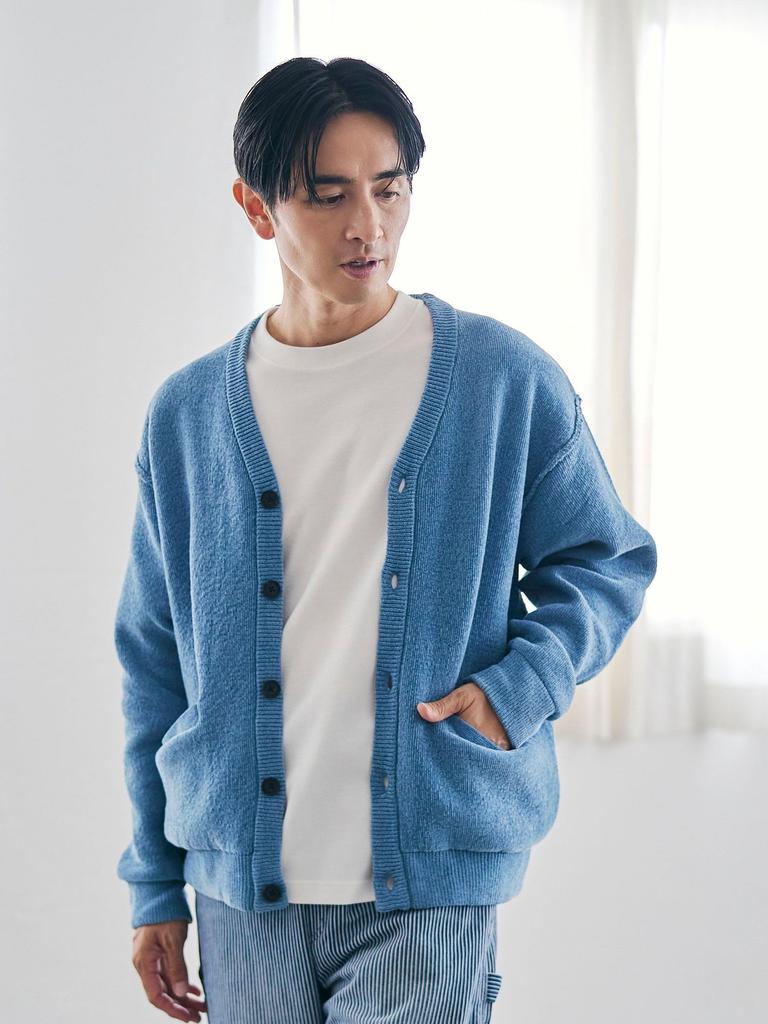 Cohen Soft Touch Mole Knit Cardigan 75376000000 1990 DK.GRAY(19) XL