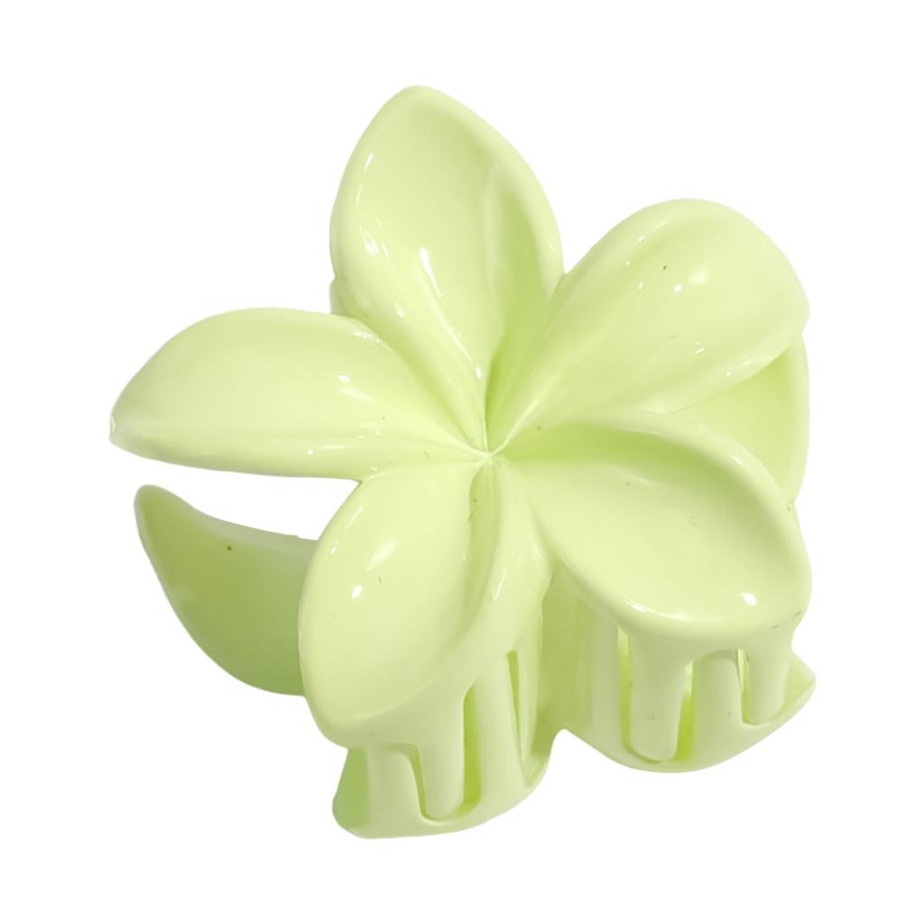 Mini Lily Flower Hair Clip 4cm Plastic Alloy For Women Girls Daily Use