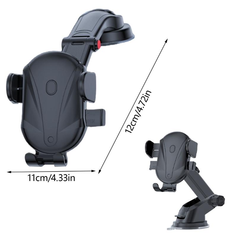 Phone Stand Car Phone Holder Dashboard Mount 360 Degree Rotating Holder for 4-7inch Cellphone Suction Cup Auto Cradles