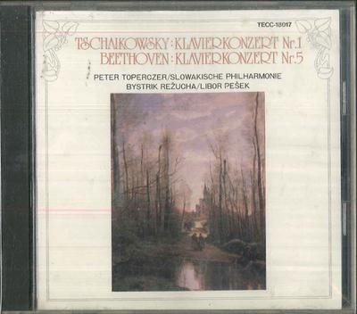 CD P.TOPERCZER PHILHARMONIE SLOVAQUE Tchaïkovski Concerto pour piano n°1 TECC18017 TEICHIKU 1989 Japon Classique Occasion