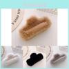 High Quality Plush Hair Claw Clip Large Size For Stylish Autumn Winter Fashion