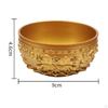 Feng Shui Bowl Decorative Ornament Statue Alloy Collectible Figurine By Asian Tradition Suitable for